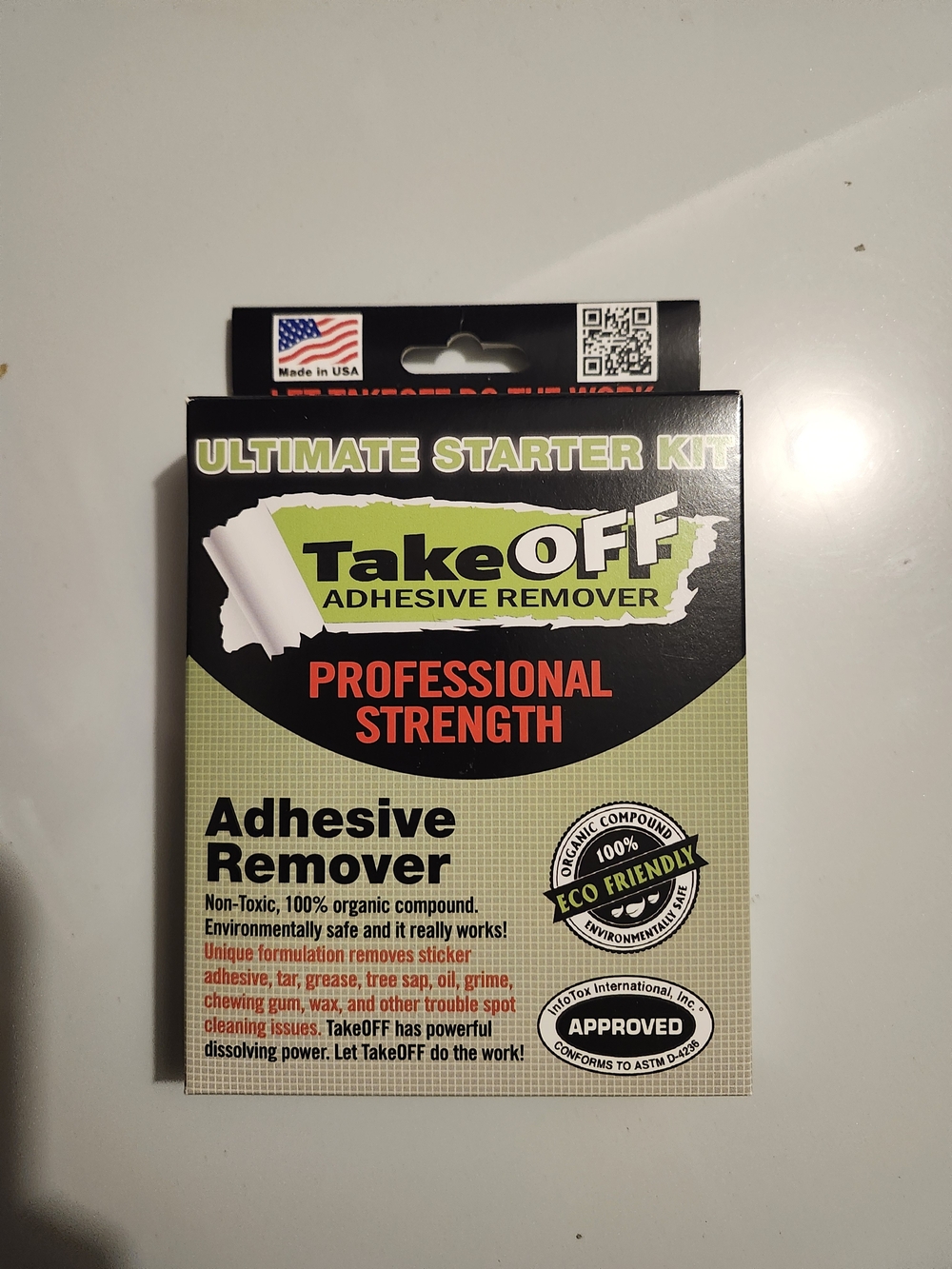 Takeoff Professional Strength Adhesive Remover Ultimate Starter Kit Goo Gone